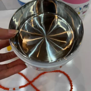 جزییات ظرف غذای دو طبقه در سه طرح نمای داخل