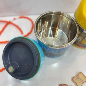 داخل ظرف غذای کودک داخل استیل دو طبقه